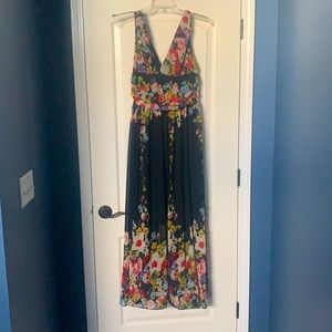 Long floral dress